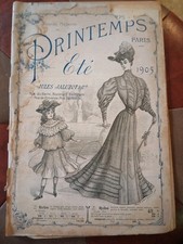 CATALOGUE DU PRINTEMPS ÉTÉ 1905 Magasin Mode 20eme 