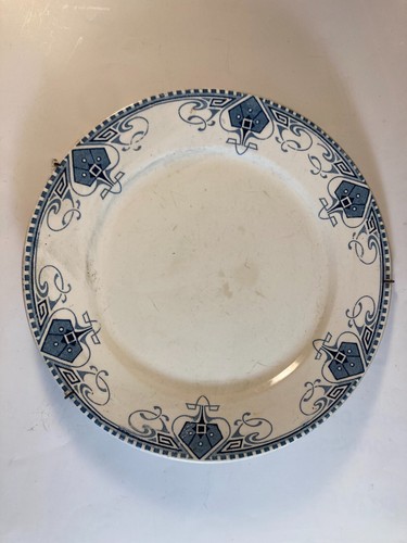 Sarreguemines assiette - -,