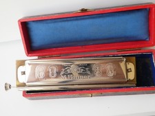 HARMONICA HOHNER ANCIEN CHROMONIKA II  +   Boite