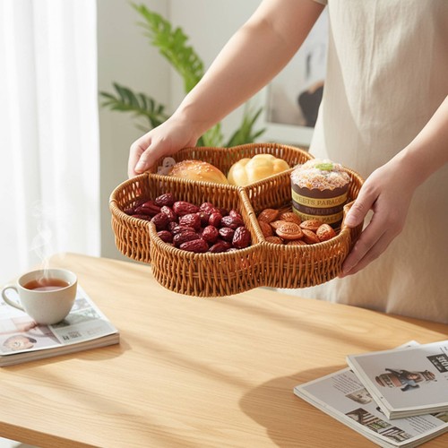Panier tressé imitation - panier,