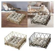 Panier pour chien/chat, stable et surélevé, toutes saisons, idéal pour les