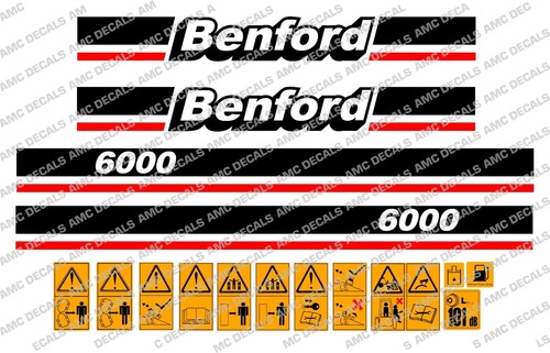 Autocollants benford 6000 - autocollants,