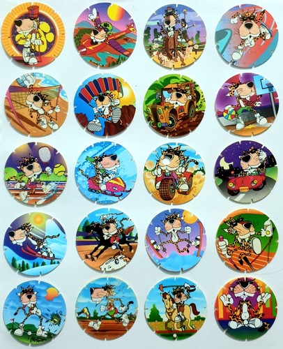 Tazos smiths techno - -, flippos