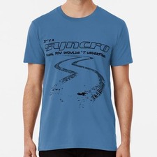 Funny Saying Quote Vanagon T3 Syncro Thing Tire Tracks Black Essential T-Shirt