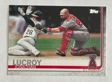 2019 TOPPS UPDATE JONATHAN LUCROY #US250 CARCHER LOS ANGELES ANGELS BASEBALL