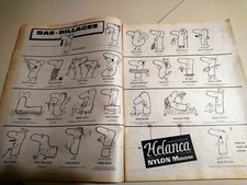 Vintage Advertising HELANCA NYLON STOCKINGS (APRIL 1960) VINTAGE PUB ADVERTISING