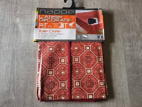 Nappe toile cirée rectangle