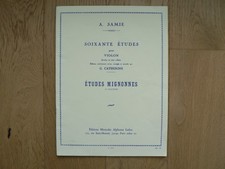 SOIXANTE ETUDES POUR VIOLON -