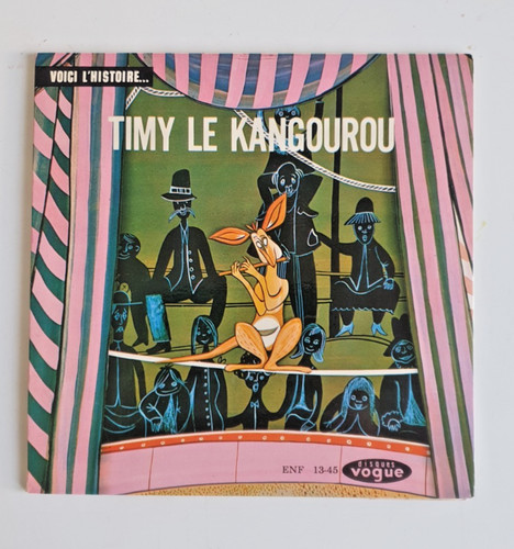 45t disque livre timy - timy, le