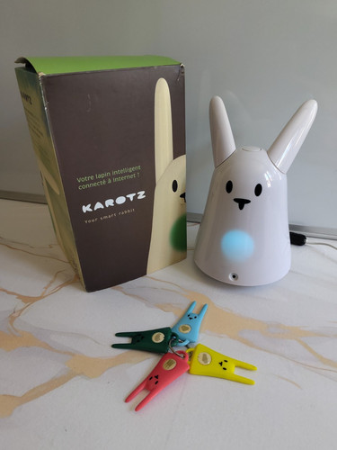 Karotz lapin communiquant wifi