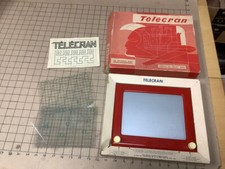 Vintage Original:-) ETCH A SKETCH (-: so rare FRENCH version TELECRAN in box +++