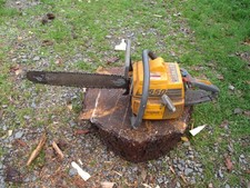 Ancien Tronconneuse de