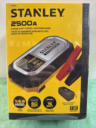 New stanley fatmax 2500 amp - stanley,