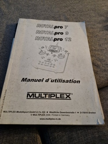 Manuel notice multiplex - manuel,