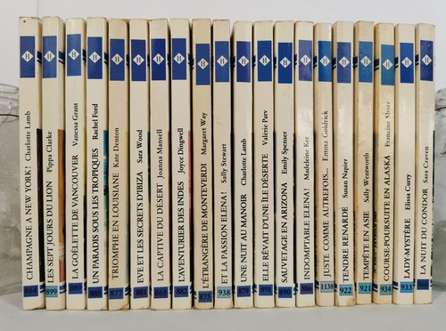 Lot livres harlequin - 20,
