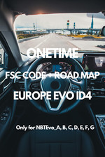 Genuine BMW ROAD MAP EUROPE EVO 2025-1 | FSC CODE + ROAD MAP | NBT EVO ID4
