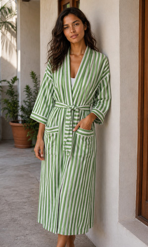 Kimono long vert - kimono,