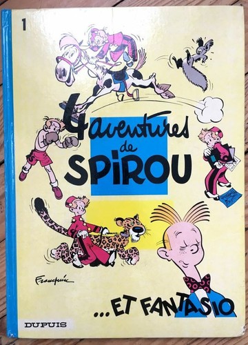 4 aventures de spirou - bd,