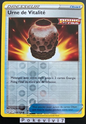 Carte pokemon urne vitalite - pokemon,