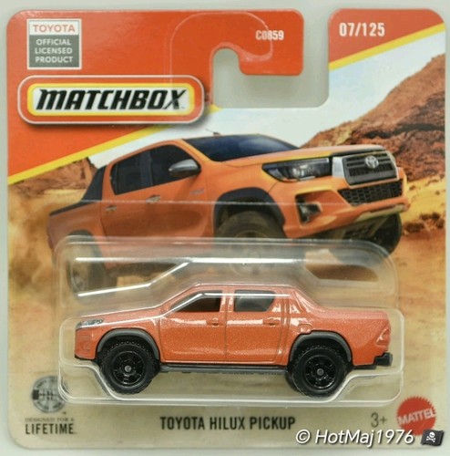 Matchbox toyota hilux pickup - matchbox,
