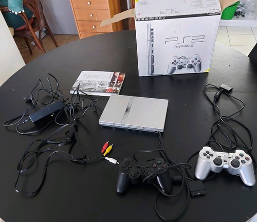 Console sony ps2 slim - sony,