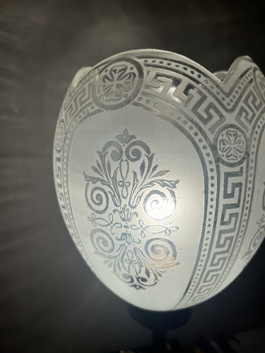 Lampe pétrole ancien globe - pétrole,
