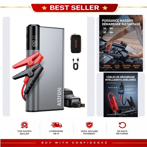 Booster batterie voiture 8000a - booster,
