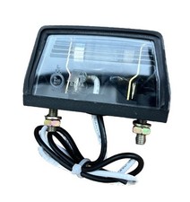 Feu plaque d'immatriculation