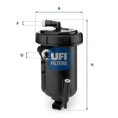 Filtre carburant cartouche - à,