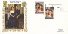Fergie Wedding Taylor DGT FDC Church slogan Portsmouth 1986 CLEARANCE (151366)