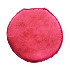 Coussin de chaise rond fushia