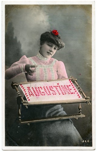 Brodeuse broderie prénom - broderie.,