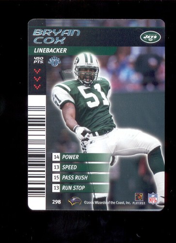 2002 nfl showdown bryan - nfl, cox