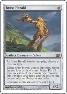 Magic mtg héraut - mtg, d'airain