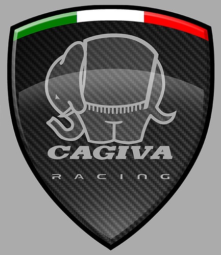Cagiva racing sticker vinyle - sticker,