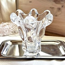 Vase Girafe en Cristal Massif