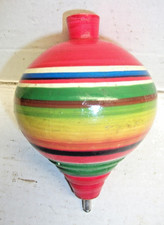 ANCIENNE TOUPIE EN BOIS JOUET