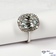 Bague En Or Blanc 585 14