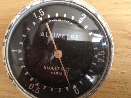 Ancien altimetre naudet cie - &,