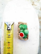 1 Fruit Basket Watermelon Minerals Cribs Miniature Nativity Scenes Shepherds No