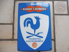 PLAQUE EMAILLEE GUIDE