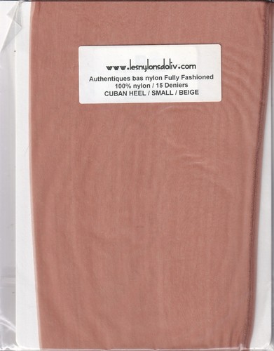 Bas nylon couture coloris s - 4, coloris.