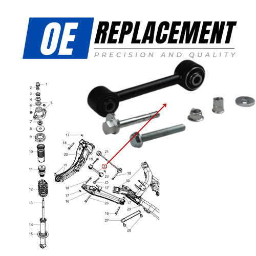 Bras suspension arrière - bras, de