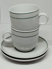 Lot de 2 Tasses et Soucoupes