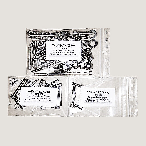 Yamaha 500 1975 - 1975-1980, kit