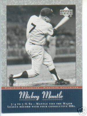 2001 upper deck - deck, mantle
