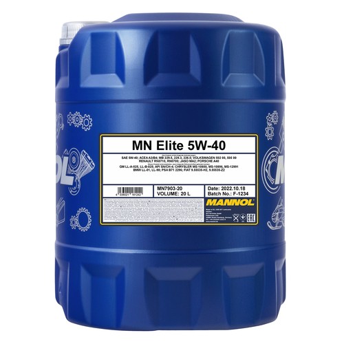 Huile moteur mannol - mannol, 5w-40
