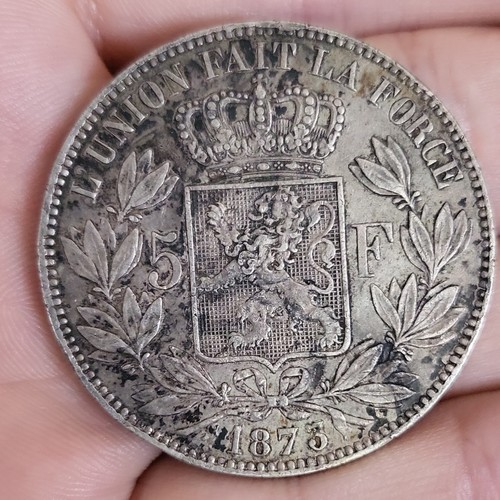 Francs argent belge - argent,