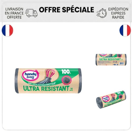 Sacs poubelle 100l - poubelle,