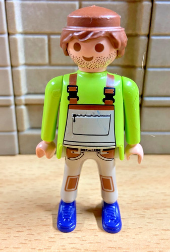 Playmobil personnage ouvrier - playmobil,